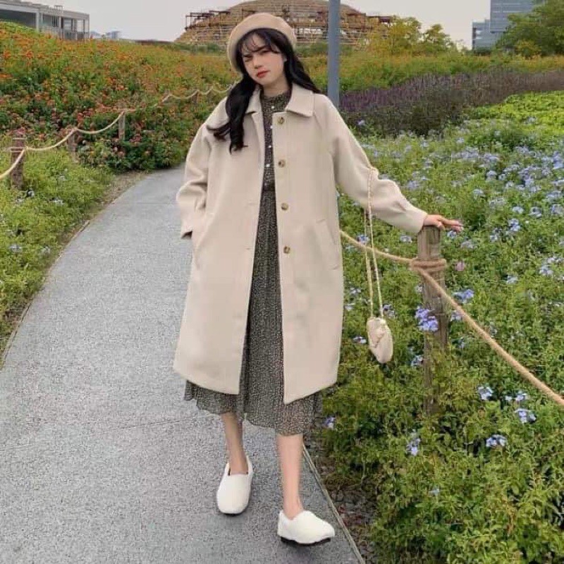 [GIẢM 30k + ẢNH THẬT] Order Áo Khoác dạ dày dặn chần bông kèm clip ảnh thật, giá siêu tốt (hàng chuẩn 100%) | BigBuy360 - bigbuy360.vn