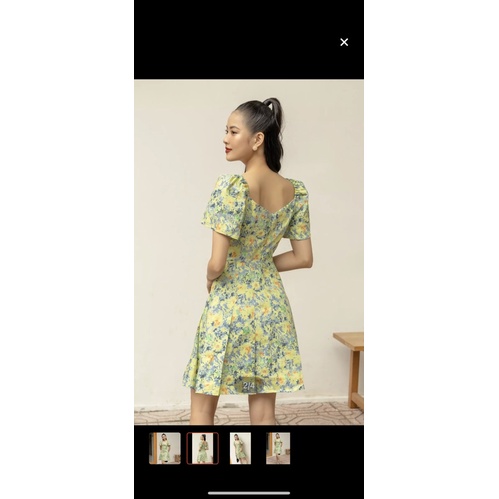 Pass váy OLV Harper flower dress size M
