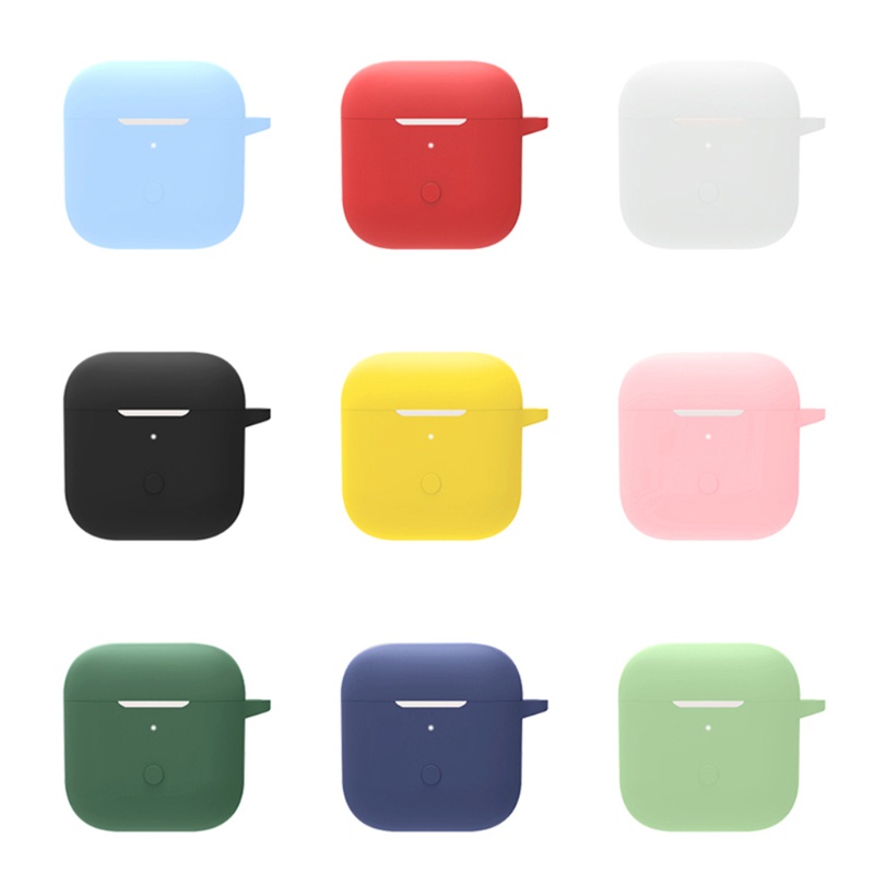 Vỏ bảo vệ hộp sạc tai nghe Redmi Buds 3 bằng silicone chống sốc chống thấm nước có thể giặt sạch