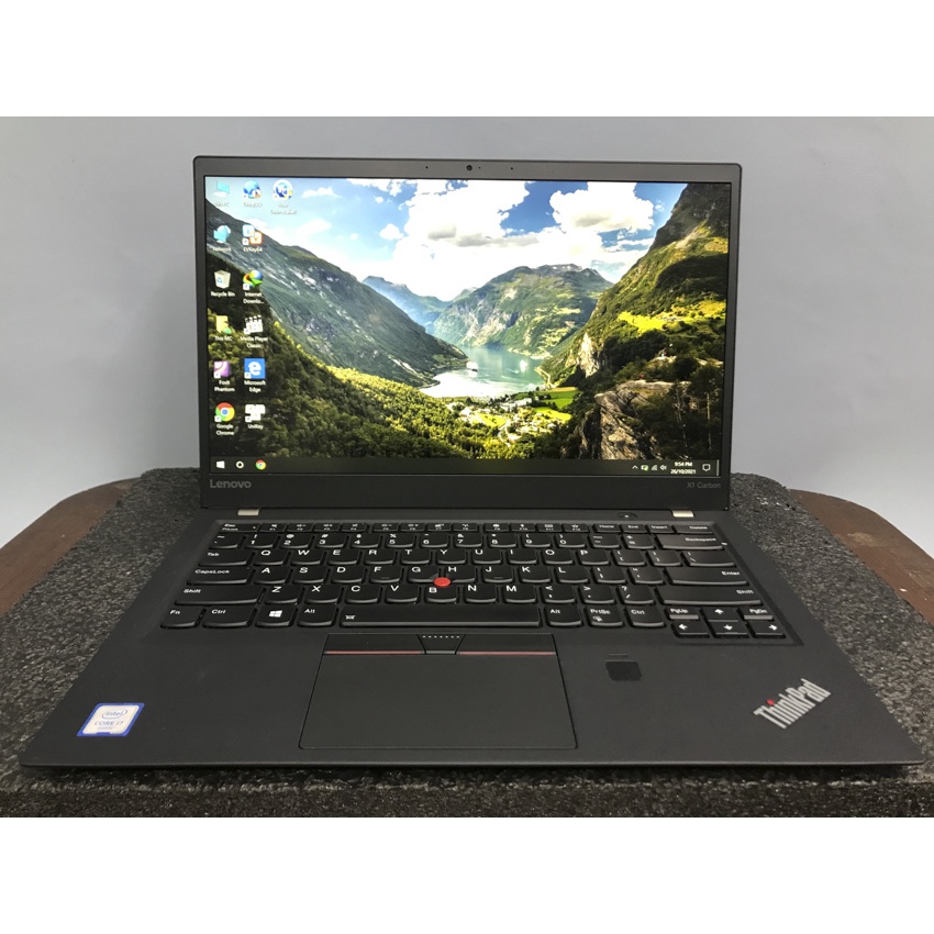 Laptop cũ Lenovo Thinkpad X1 Carbon Gen 5 i7 6500U Ram 8GB SSD 256GB màn 14 Full HD IPS siêu mỏng, siêu đẹp | BigBuy360 - bigbuy360.vn