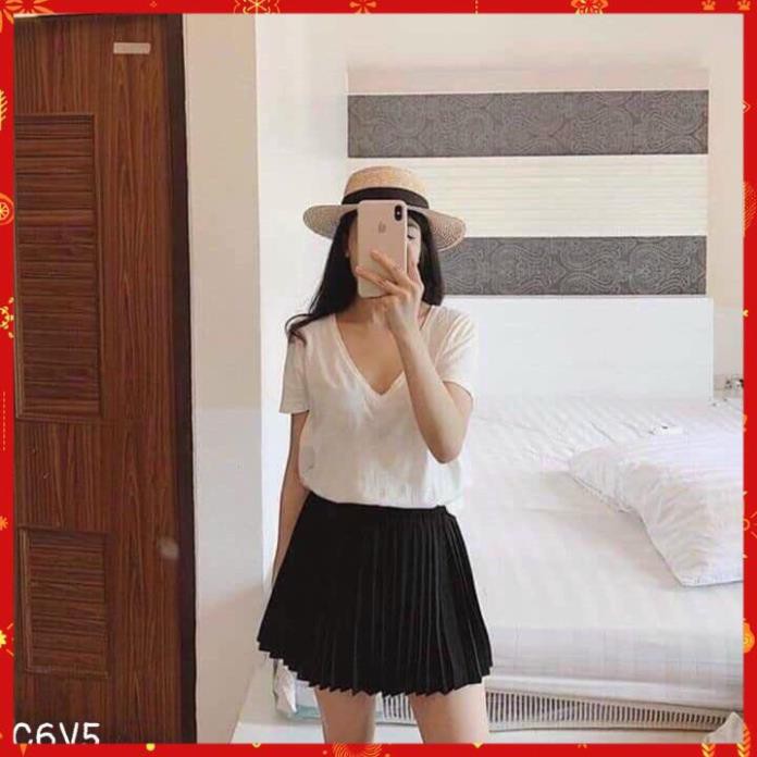 Chân Váy Xòe Xếp Ly Ngắn Sexy (có quần lót trong ) | BigBuy360 - bigbuy360.vn