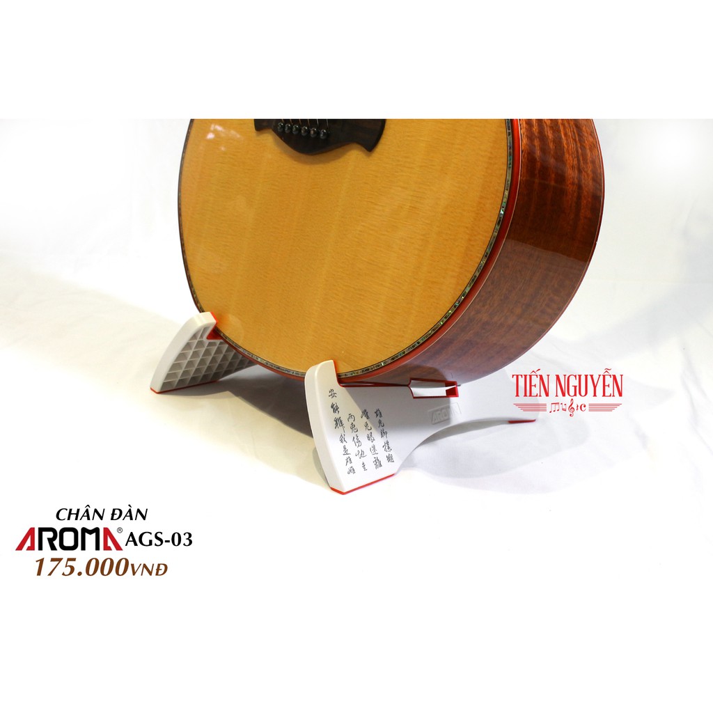 Chân kê đàn Aroma AGS-03 gấp gọn chính hãng - để đàn Guitar