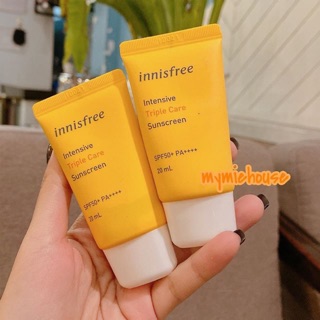 KEM CHỐNG NẮNG INNISFREE TRIPLE CARE SPF 50+++ MINISIZE 20ML