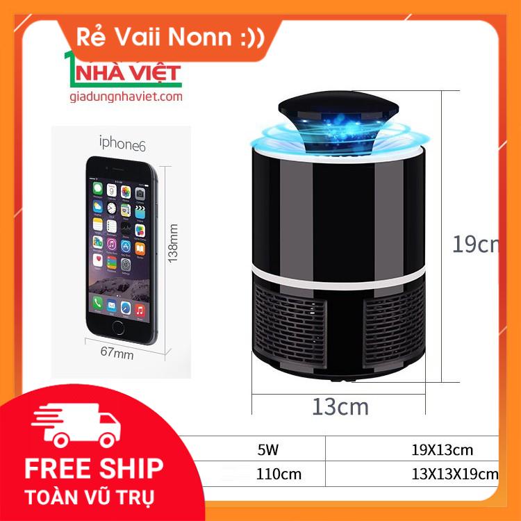 Đèn diệt muỗi thông minh - Đèn bắt muỗi hình trụ GDMN
