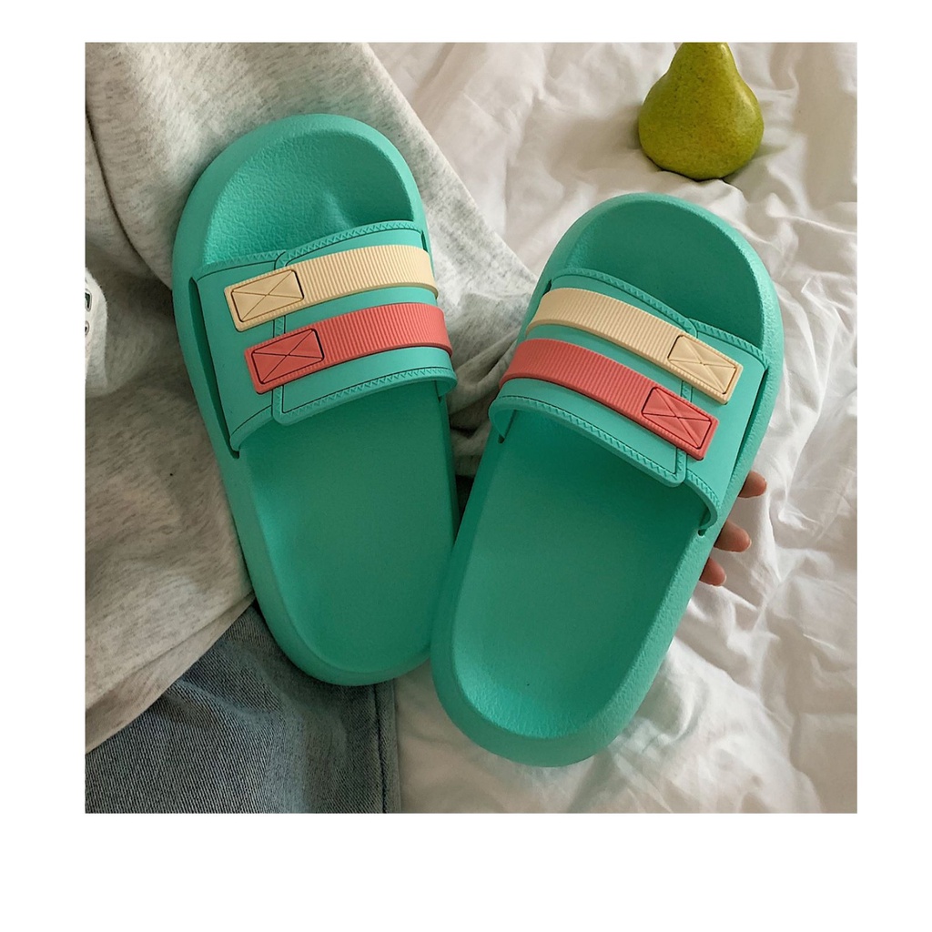 Dép quai ngang đế bánh mì Hàn Quốc - US724