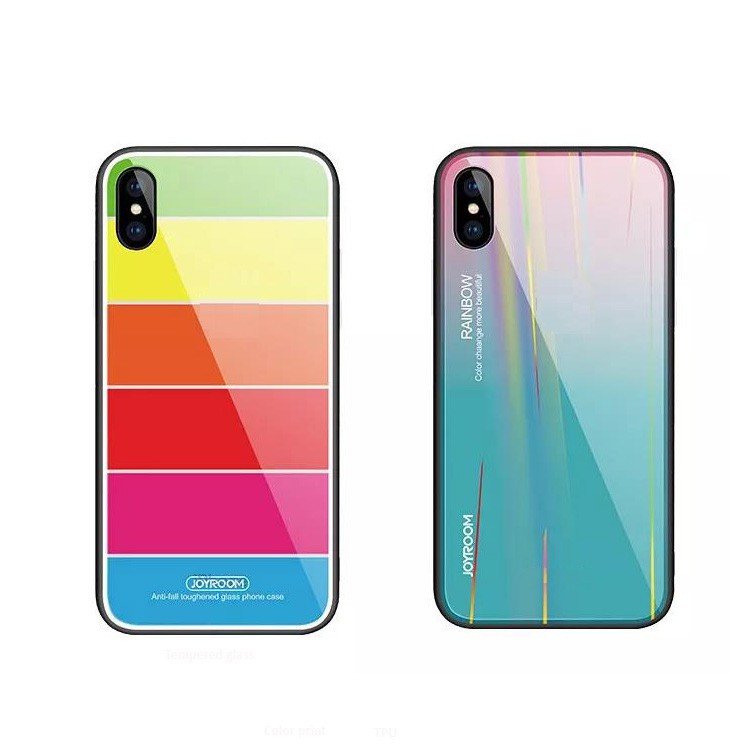 Ốp Joyroom Rainbow series JR-BP458 iPhone X/XS