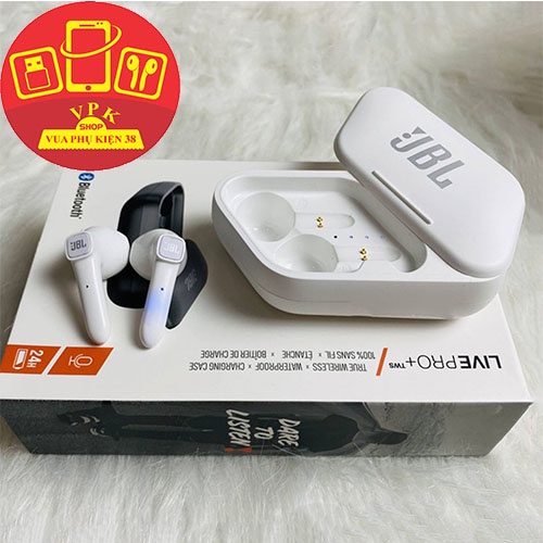 Tai Nghe Bluetooth JBL H6 Live Pro+ TWS Tai nghe chống ồn, 3 mic, pin 20h, thời trang,âm thanh chất_PK38