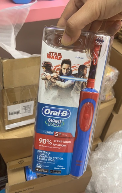 Bàn chải Oral-b điện nội cho bé