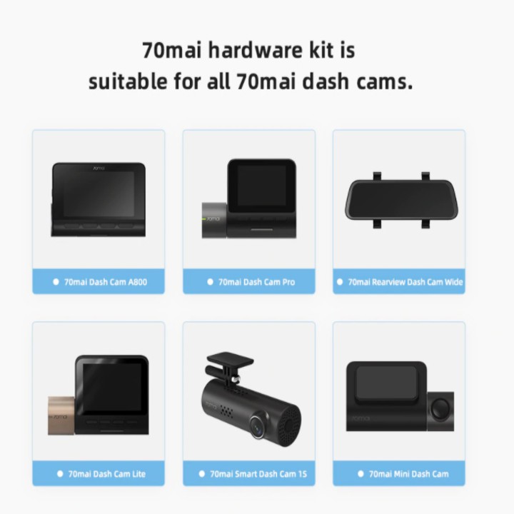 Bộ Kit nguồn 70mai đấu điện 24/24 cho camera hành trình