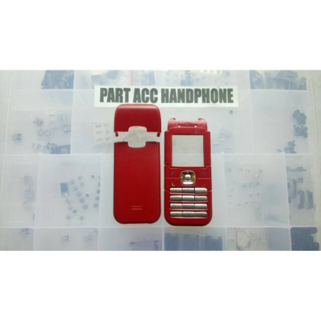 Ốp Lưng Đỏ Cho Nokia 6030