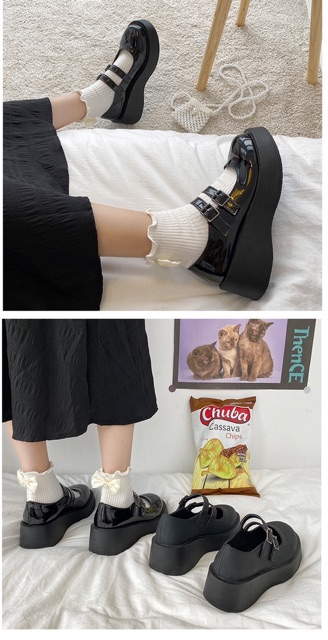 L14 Giày Lolita đế cao nữ sinh Nhật Bản 2021 | BigBuy360 - bigbuy360.vn