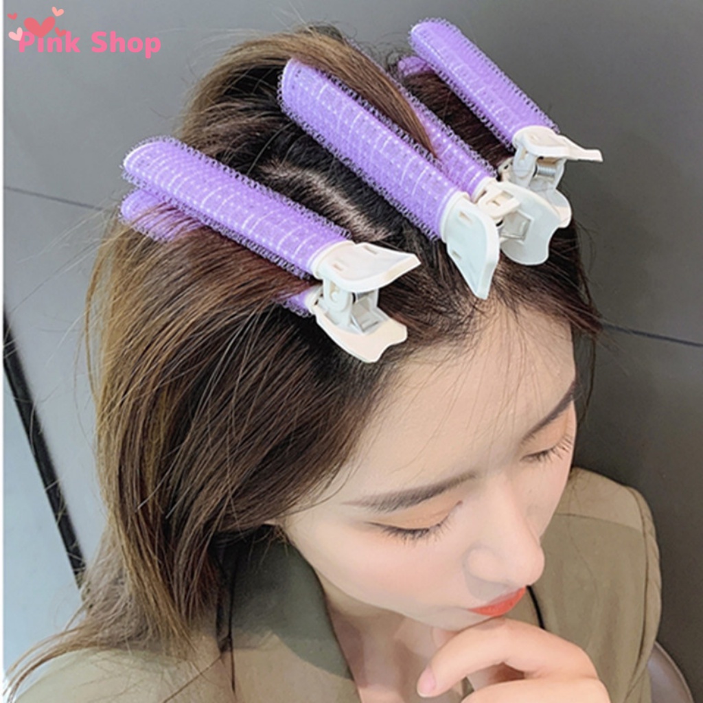 Kẹp phồng chân tóc Pinkshop không cần dùng nhiệt không hại tóc và da đầu