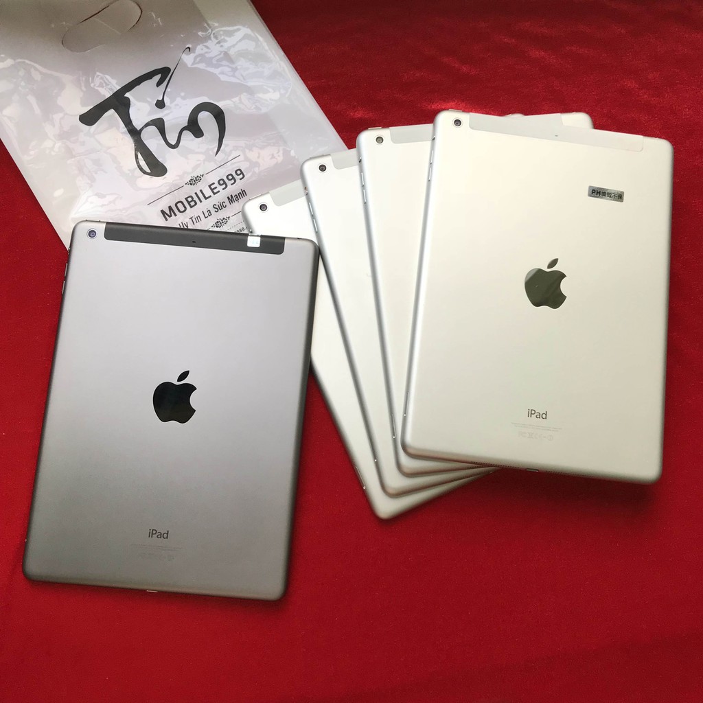 iPad Air 1 - 16GB /32GB /64GB (Wifi + 4G) Zin Đẹp 99% - Tặng Bao Da