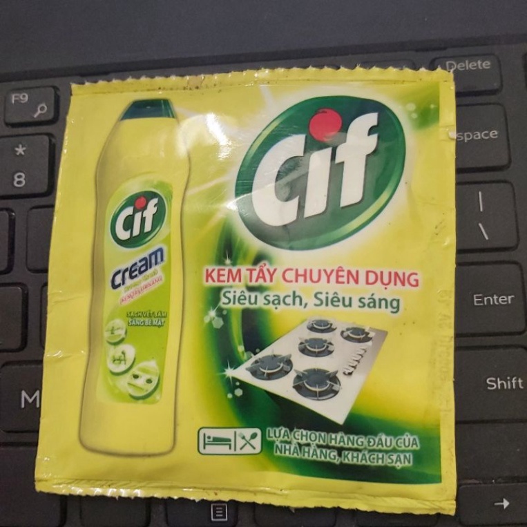 Kem Tẩy Chuyên Dụng Cif 20ml Đa Năng Siêu Sạch, Siêu Sáng
