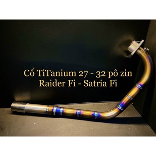 cổ bô titan họng 32 cho satriafi raider fi sonic , winner