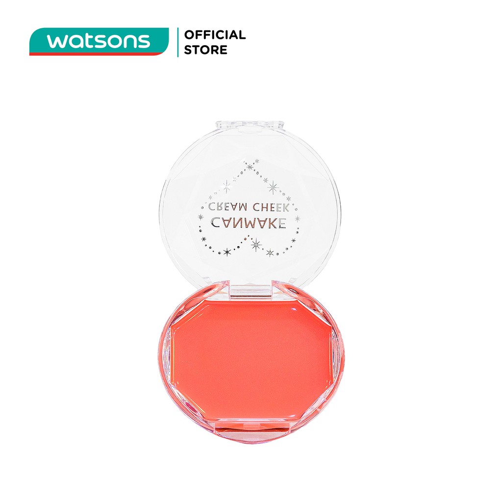 Má Hồng Dạng Kem Canmake Cream Cheek 2.3g.#07 Coral Orange