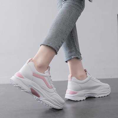 [Mã WAMT2405 giảm 10K đơn 0K] GIÀY THỂ THAO NỮ SIÊU ĐẸP, SIÊU XINH. 2 MÀU (TRẮNG,XANH) ĐỘN ĐẾ 5cm TĂNG CHIỀU CAO. | BigBuy360 - bigbuy360.vn