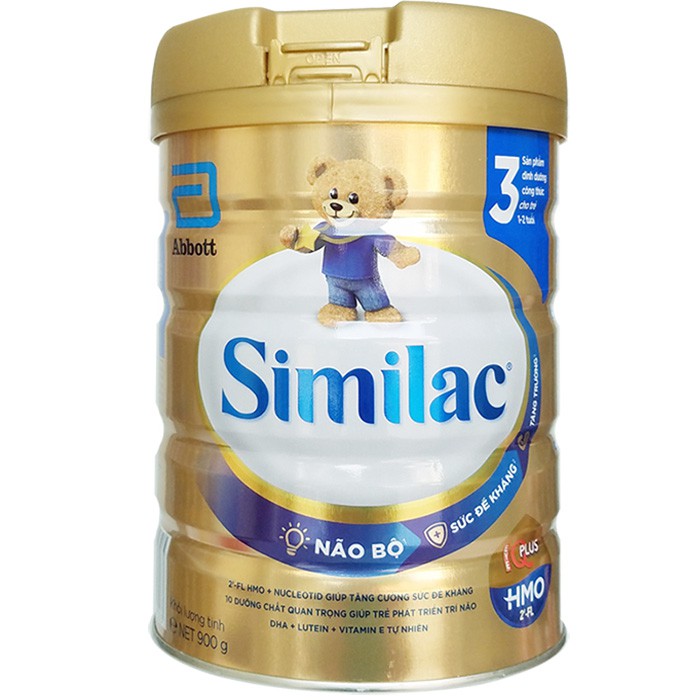 Sữa Bột Similac 3 HMO 900g (dành cho bé 1-2 tuổi)