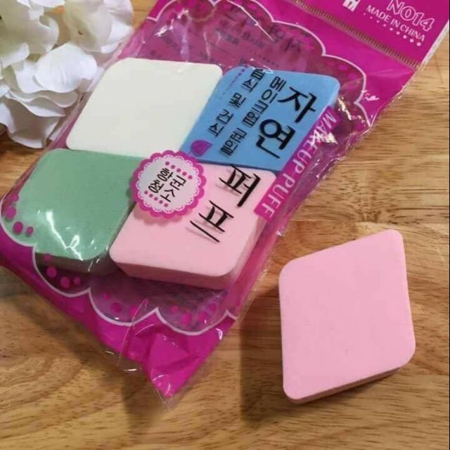 Bông tán kem 1 chiếc