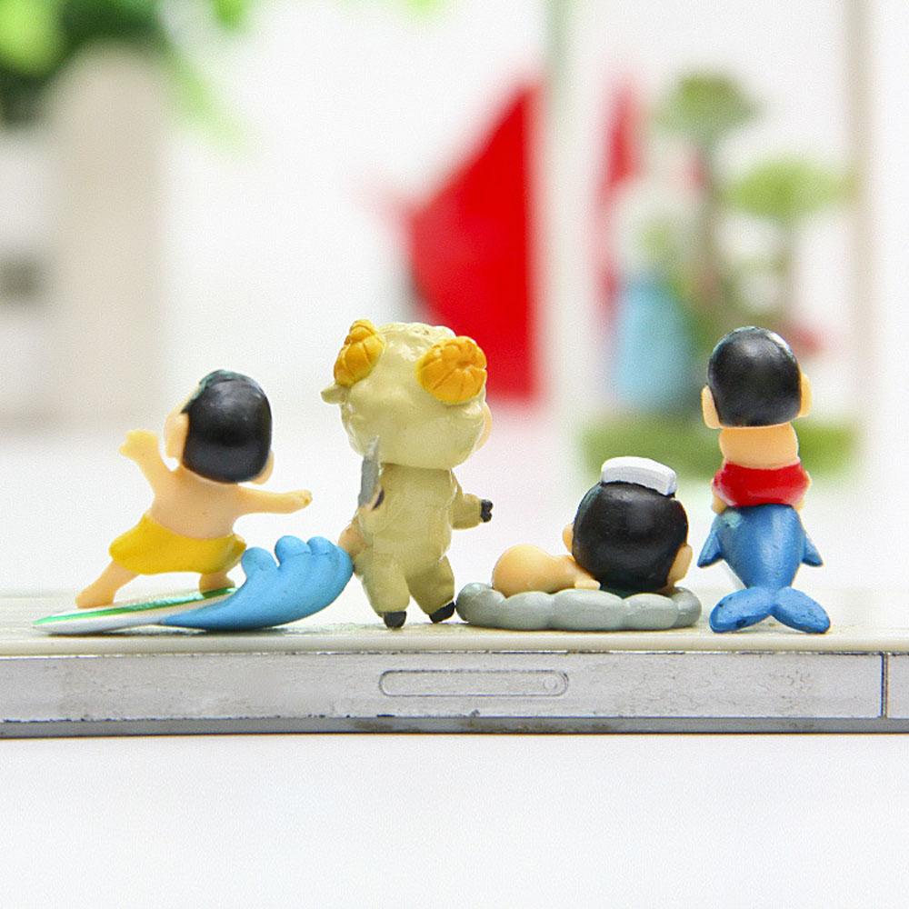 AARON1 Mô Hình Nhân Vật Shin-chan Hoạt Hình Bằng PVC