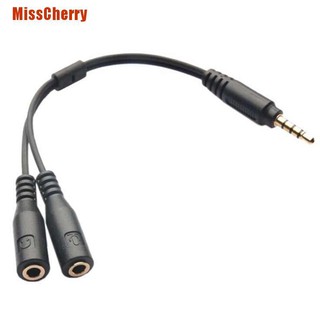 Cáp Chia Tai Nghe 1 Ra 2 Jack Cắm 3.5mm