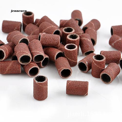 [Hàng mới về] Set 50 bánh xe nhám hỗ trợ làm móng chuyên dụng