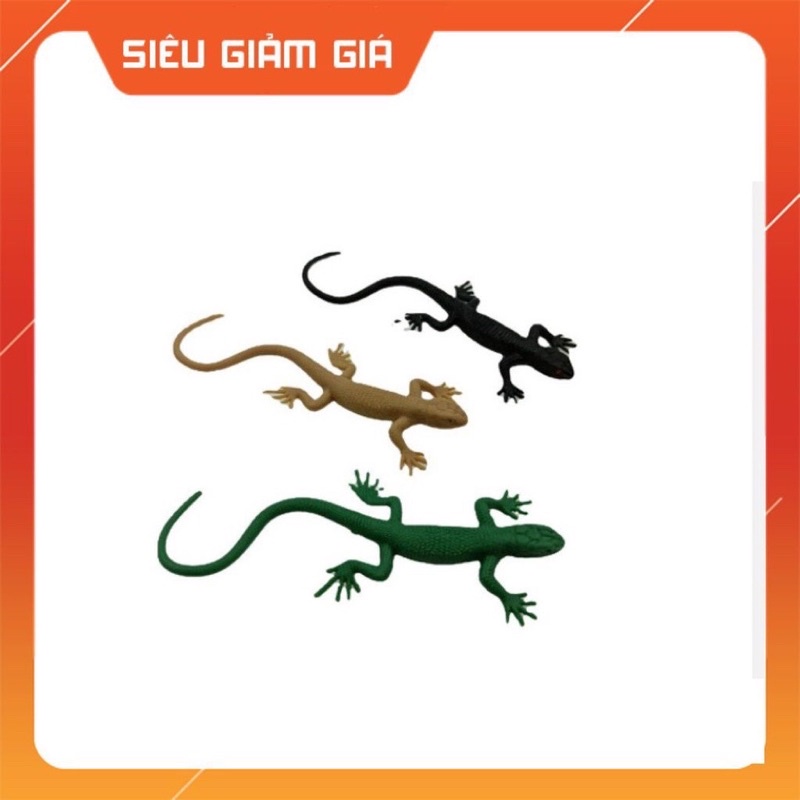 Thằn Lằn giả dùng làm mồi câu cá, đồ chơi cho mèo,troll, trang trí - tỷ lệ như thật