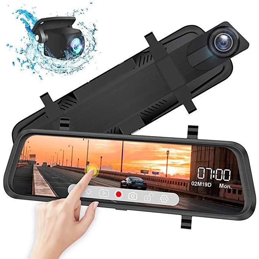 [BH 12 THÁNG]Camera Hành Trình X10 STARLIGHT Màn Cảm Ứng Tràn Viền Full HD 1080 Nhìn Xuyên Đêm - Tích Hợp Camera Lùi