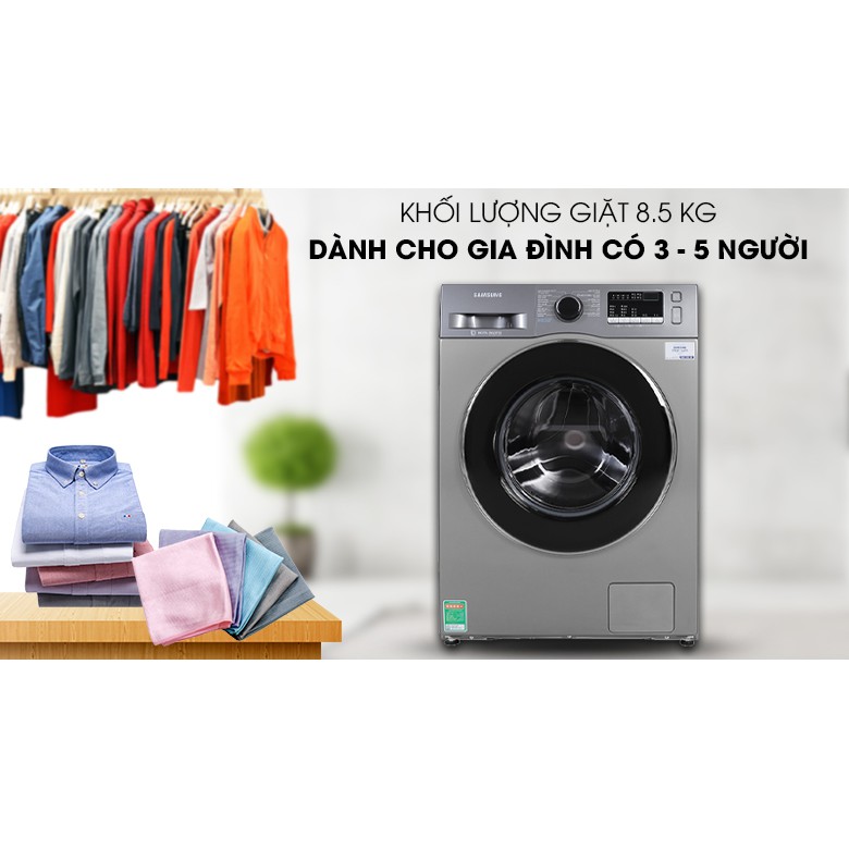 Máy giặt Samsung Inverter 8.5 kg WW85J42G0BX/SV (Miễn phí giao tại HCM-ngoài tỉnh liên hệ shop)