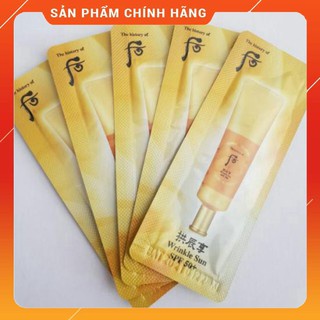 Combo 60 gói kem chống nắng chống nắng whoo vàng winkle sun cream