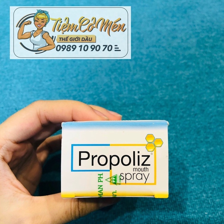 Xịt Giảm Ho - Bảo vệ vùng họng Propoliz Thái Lan