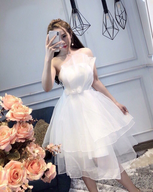 VÁY CÚP NGỰC XÒE BỒNG ( kèm video thật ) | BigBuy360 - bigbuy360.vn