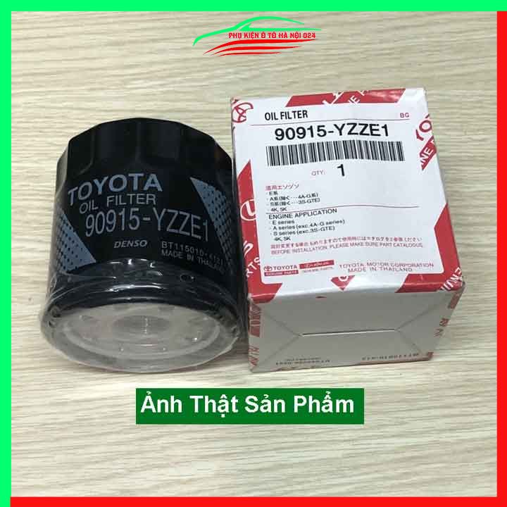 Lọc dầu, lọc nhớt động cơ cho xe Toyota Vios, Yaris, Altis, Wigo, Camry Mã 90915-YZZE1