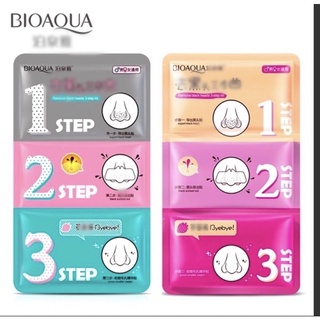 Bioaqua mặt nạ lột mụn mũi 3 bước