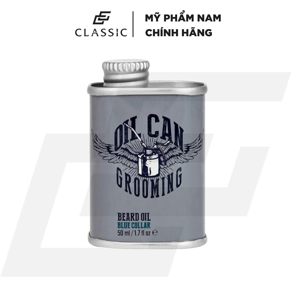 Dầu Dưỡng Râu Tóc Oil Can Grooming Blue Collar Beard Oil