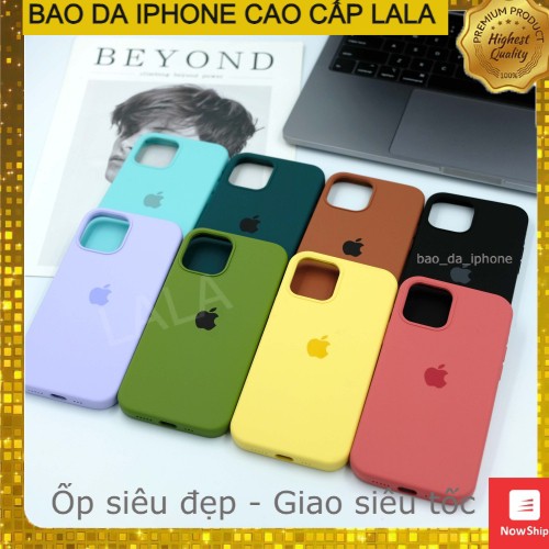 Ốp chống bẩn iPhone 12/12 Pro/12 Pro Max cao cấp có logo FULL BOX - Hàng loại 1 - Mua kèm deal shock cường lực Camera