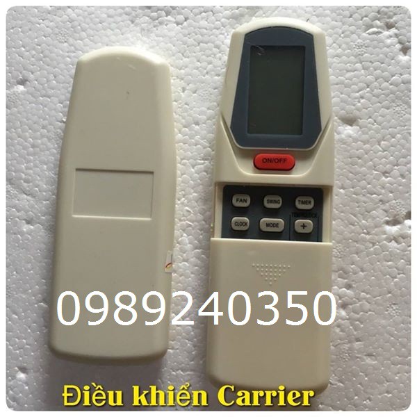 Điều khiển remote điều hòa máy lạnh Carrier