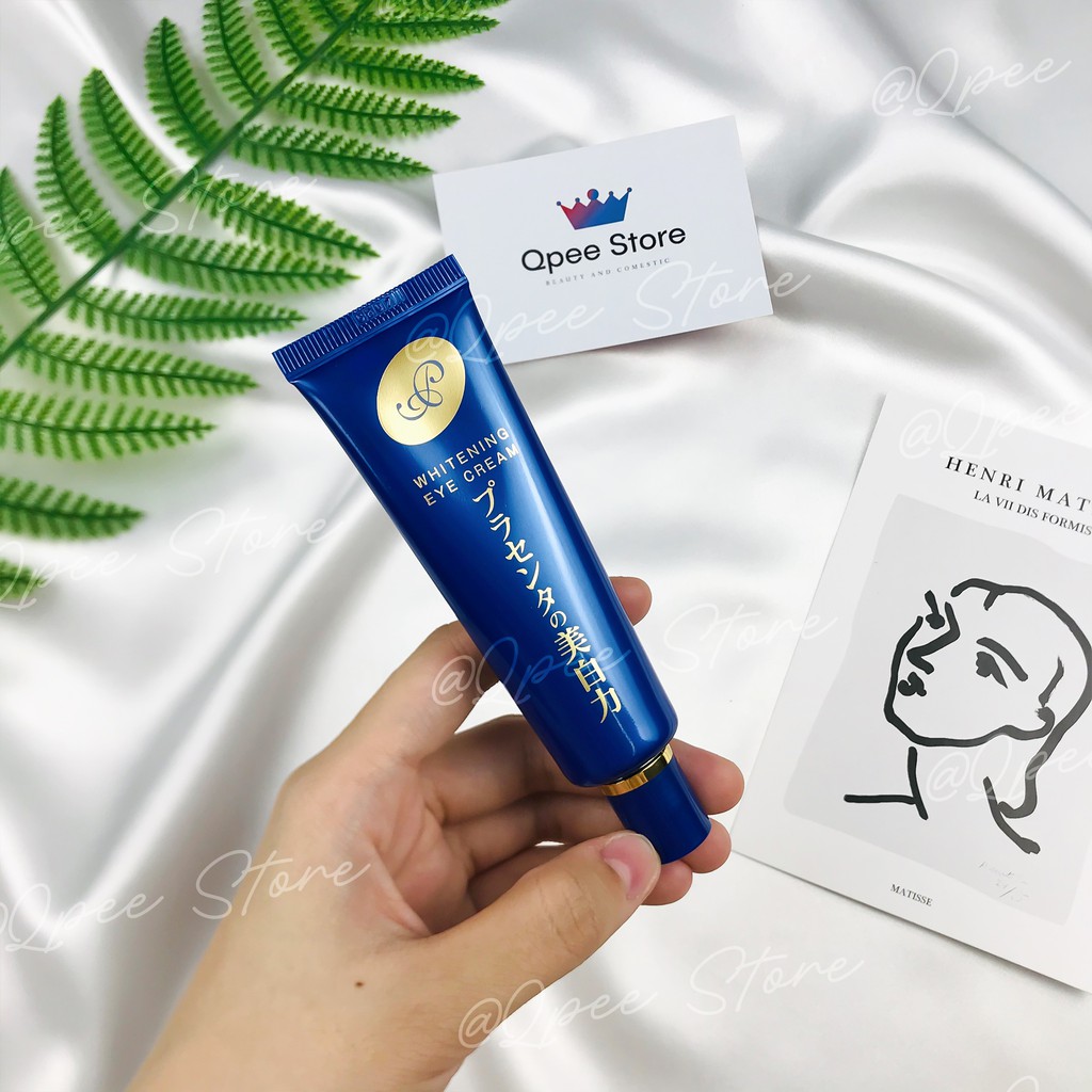 ✅[CHÍNH HÃNG] Kem mắt ngừa thâm làm mờ nếp nhăn mắt Meishoku Whitening Eye Cream Nhật Bản 30g - QPEE STORE