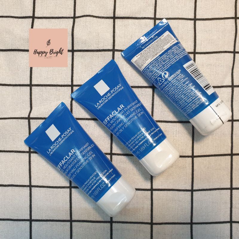 Sữa Rửa Mặt Dạng Gel Dành Cho Da Dầu Nhạy Cảm Effaclar Gel Moussant Purifiant La Roche Posay size bé | BigBuy360 - bigbuy360.vn