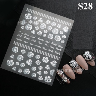 Sticker trang trí chăm sóc móng làm nail mi spa