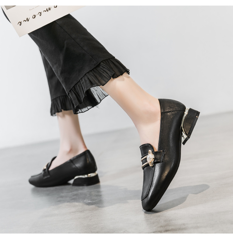 Giày oxford bằng da phong cách cổ điển cho nữ