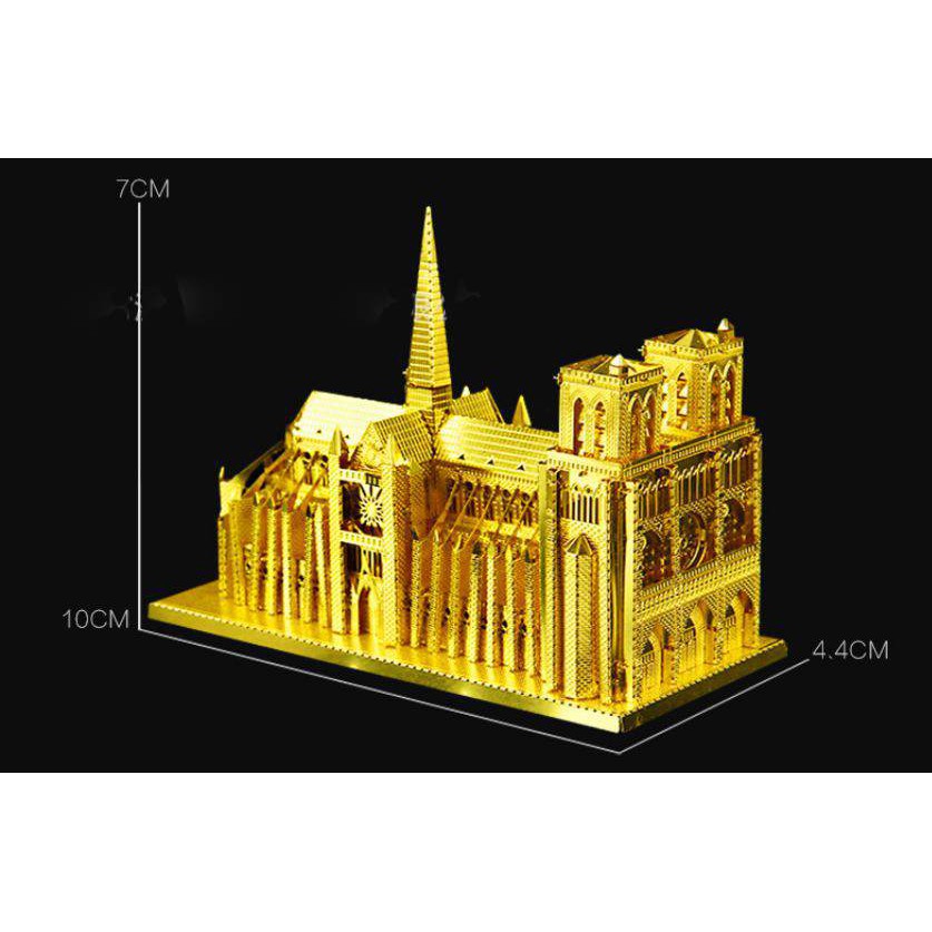 Mô hình lắp ráp Nhà thờ Đức Bà Paris