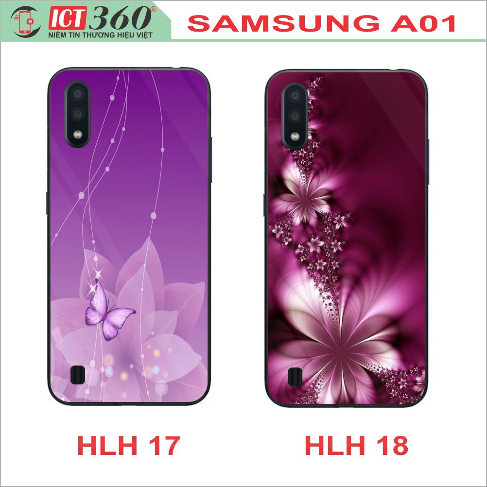 Ốp Lưng Kính  SAMSUNG A01  - In Theo Yêu Cầu - Nhiều Hình