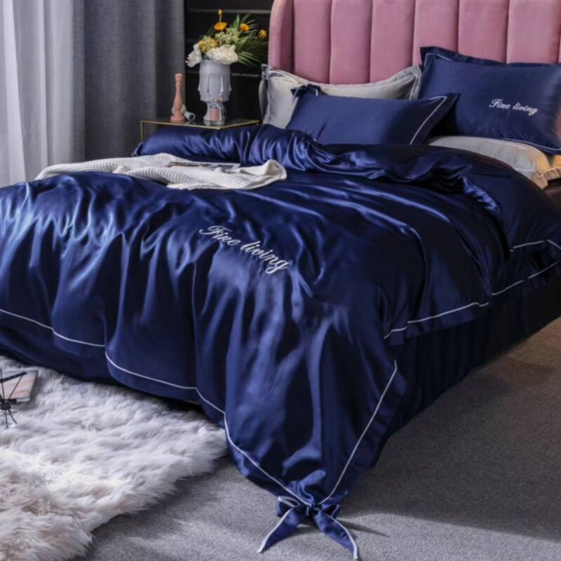 Set vỏ chăn ga gối lụa cao cấp