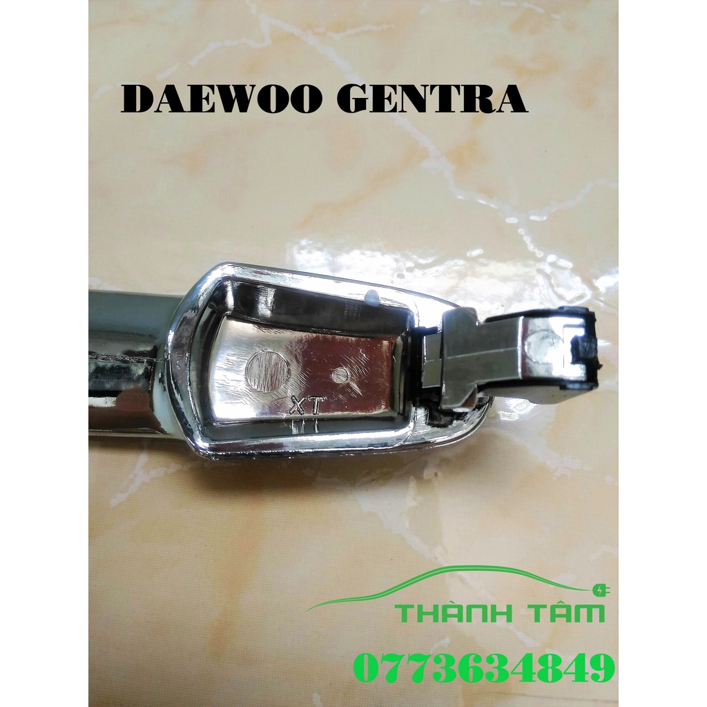 TAY MỞ CỬA NGOÀI DAEWOO GENTRA CÓ NÚT/ TAY NẮM CỬA NGOÀI DAEWOO GENTRA CÓ NÚT