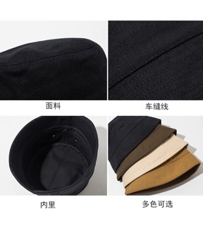 Mũ bucket dán tóc giả (bán rời)