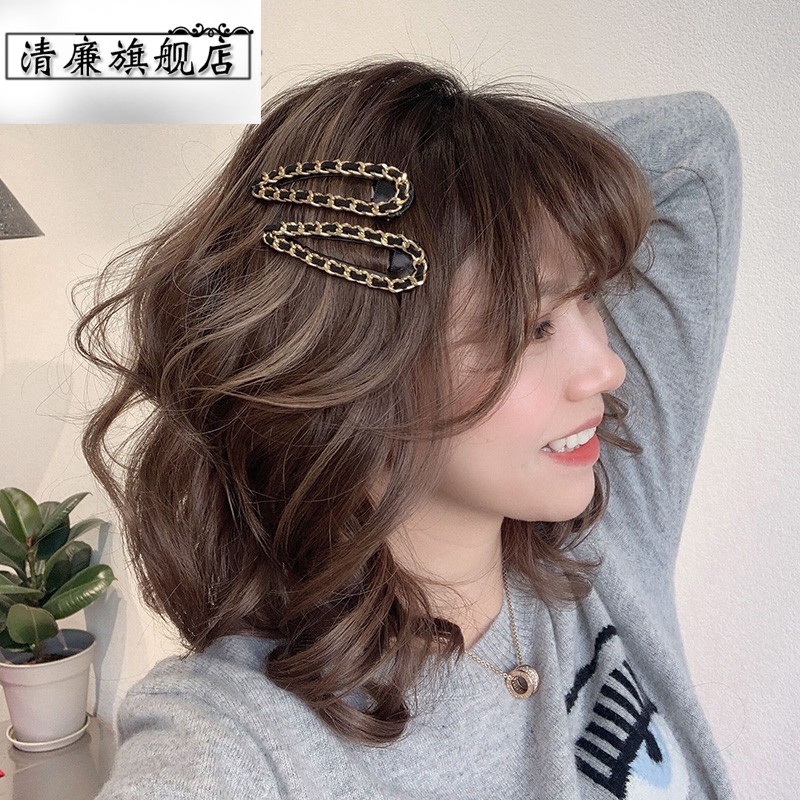 Kẹp Tóc Một Kem Phong Cách Retro Xinh Xắn Dành Cho Bạn Gái