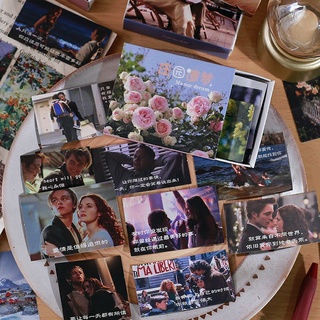 Set 10 sticker , thẻ cứng thước phim💞🌿