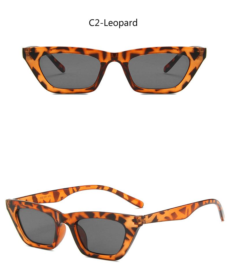 Kính râm mắt mèo gọng nhỏ phong cách cổ điển thời trang cho nam và nữ