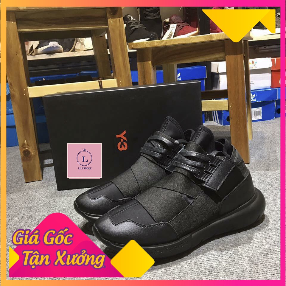 15/5 Rẻ vô địch - Giày Sneaker Y3 Qasa Hight All-Black -Ax123 : ⁸ :; ` ' . ' ' ' | .
